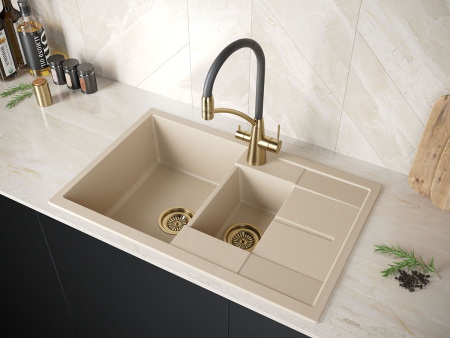 Paulmark Смеситель для кухни SIEGEN, бронза, 213111-BR