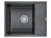 Paulmark Мойка кварцевая OPTIMUM, PM216050-BL, черный , 600х500 мм