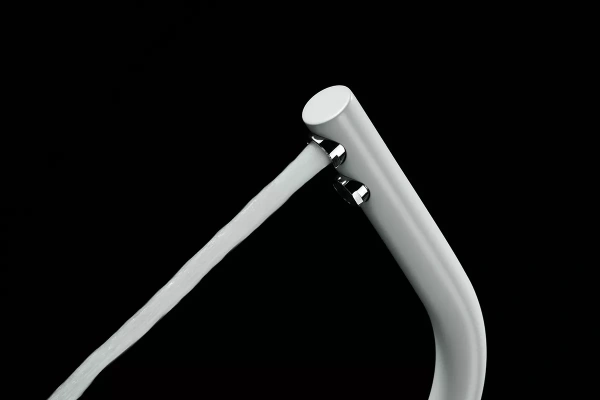 Paulmark Смеситель для кухни ESSEN, белый-хром, 213011-WHCR